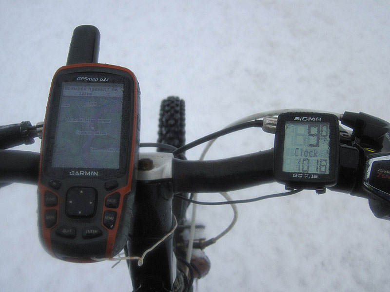 Встречаются участки, по которым можно ехать со скоростью 9 км/ч