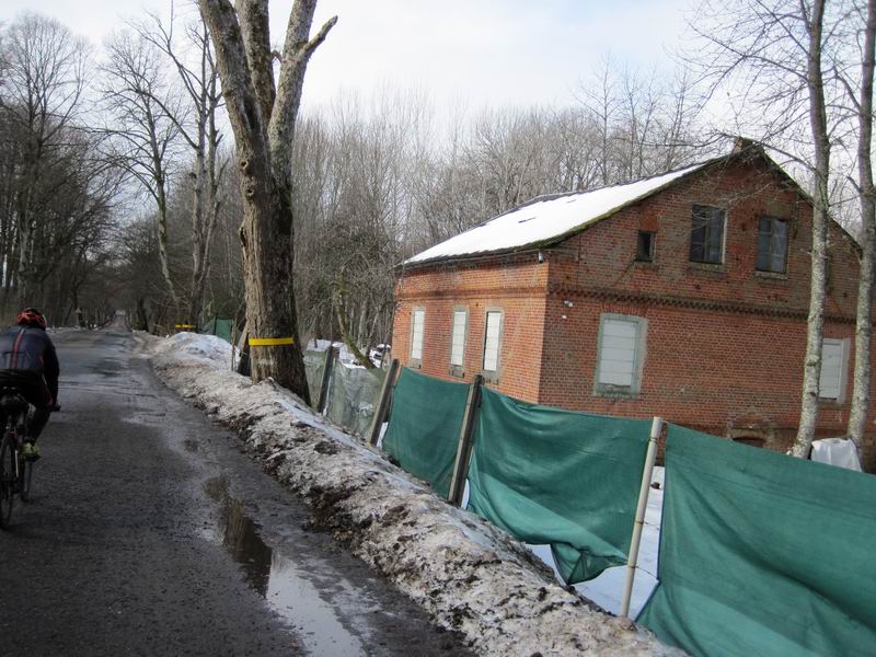 Заброшенный дом в лесу