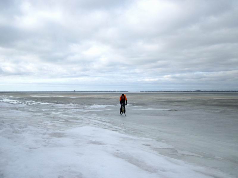 Подъезжаем к месту привала
