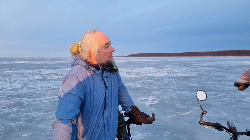 Алексей Сажин на заливе