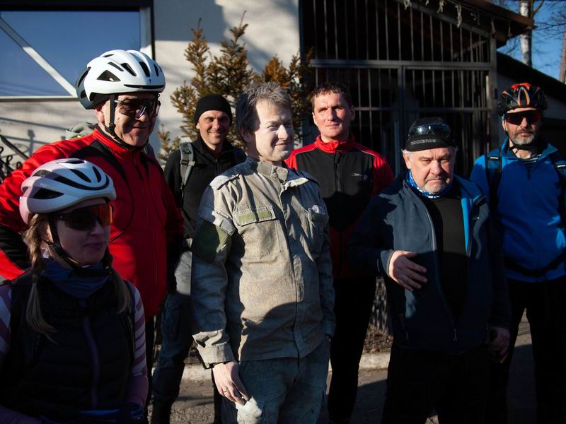 Встреча с поседевшим президентом КБТ в Низовье.