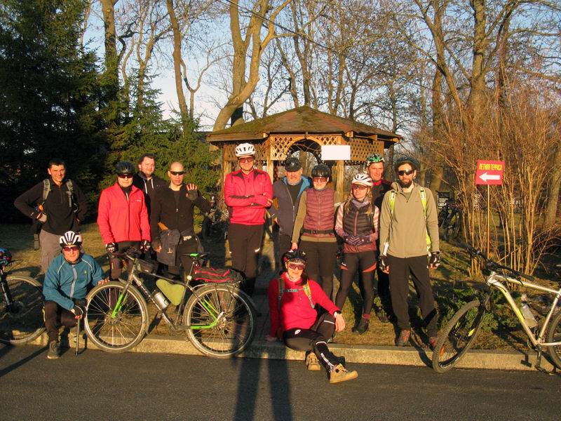 Финиш у мотеля Балтика.