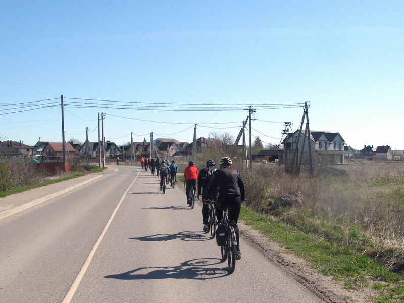 Подъезжаем к Матросово.