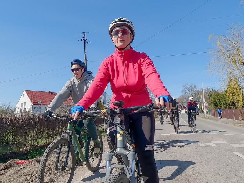 Наш пелотон в Матросово.