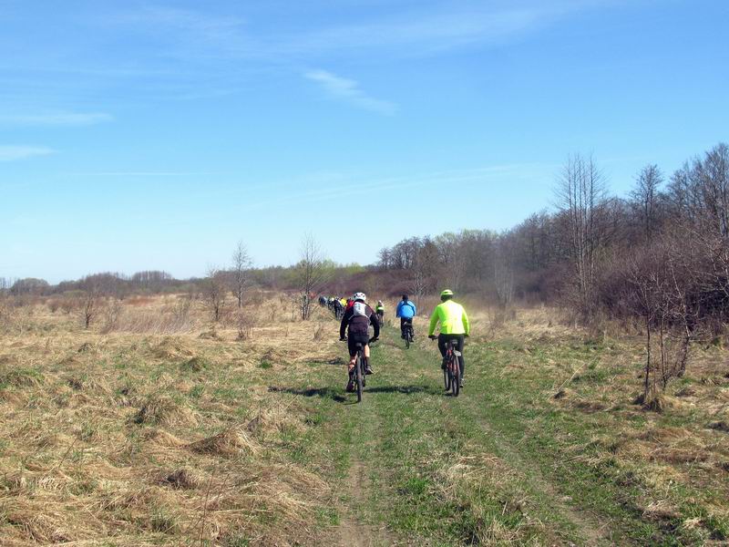 ...которая тянется вдоль территории аэропорта.