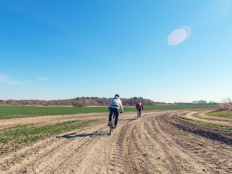 Участок полевой дороги Геройское-Зелёный Гай.