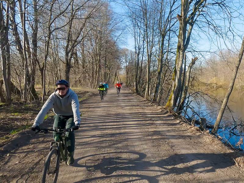 Проезжаем водхр. Великое.