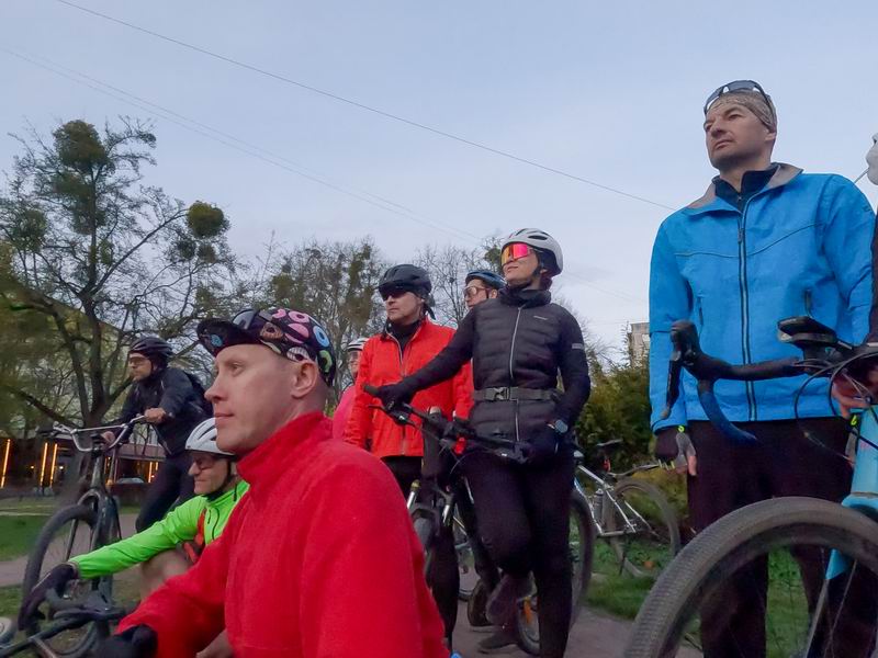 Финиш в сквере космонавта Леонова.