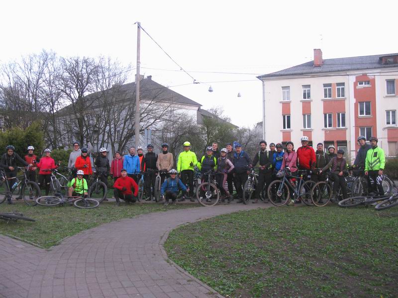 Финишное фото участников.