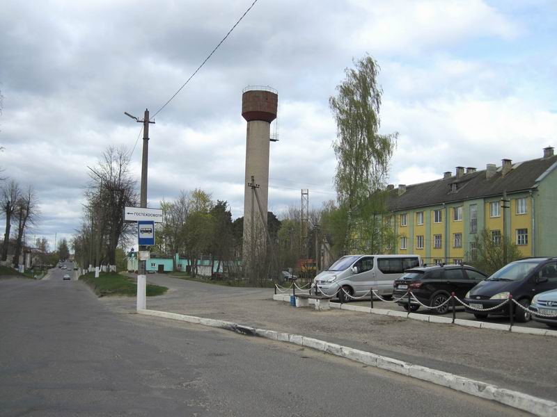 Водонапорная башня в Поставах