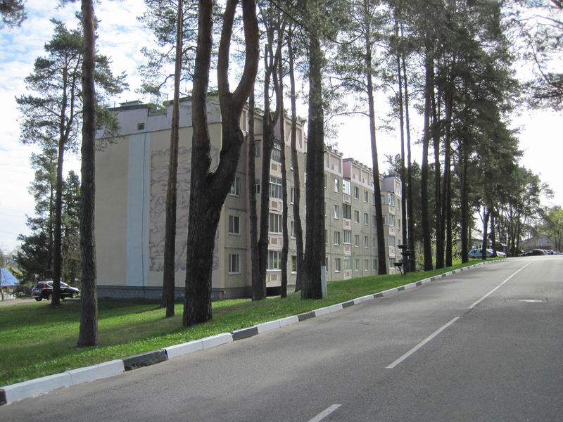 Ул. Советская в Браславе
