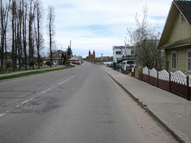 Улица Кирова в Миорах