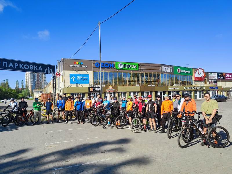 Стартовое фото участников.